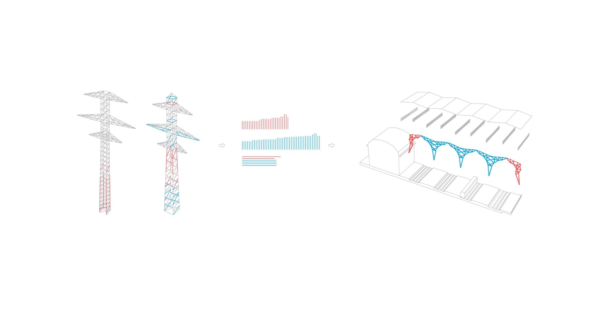 Reusing entire pylon sections is also an option. © J. Desruelles/EPFL