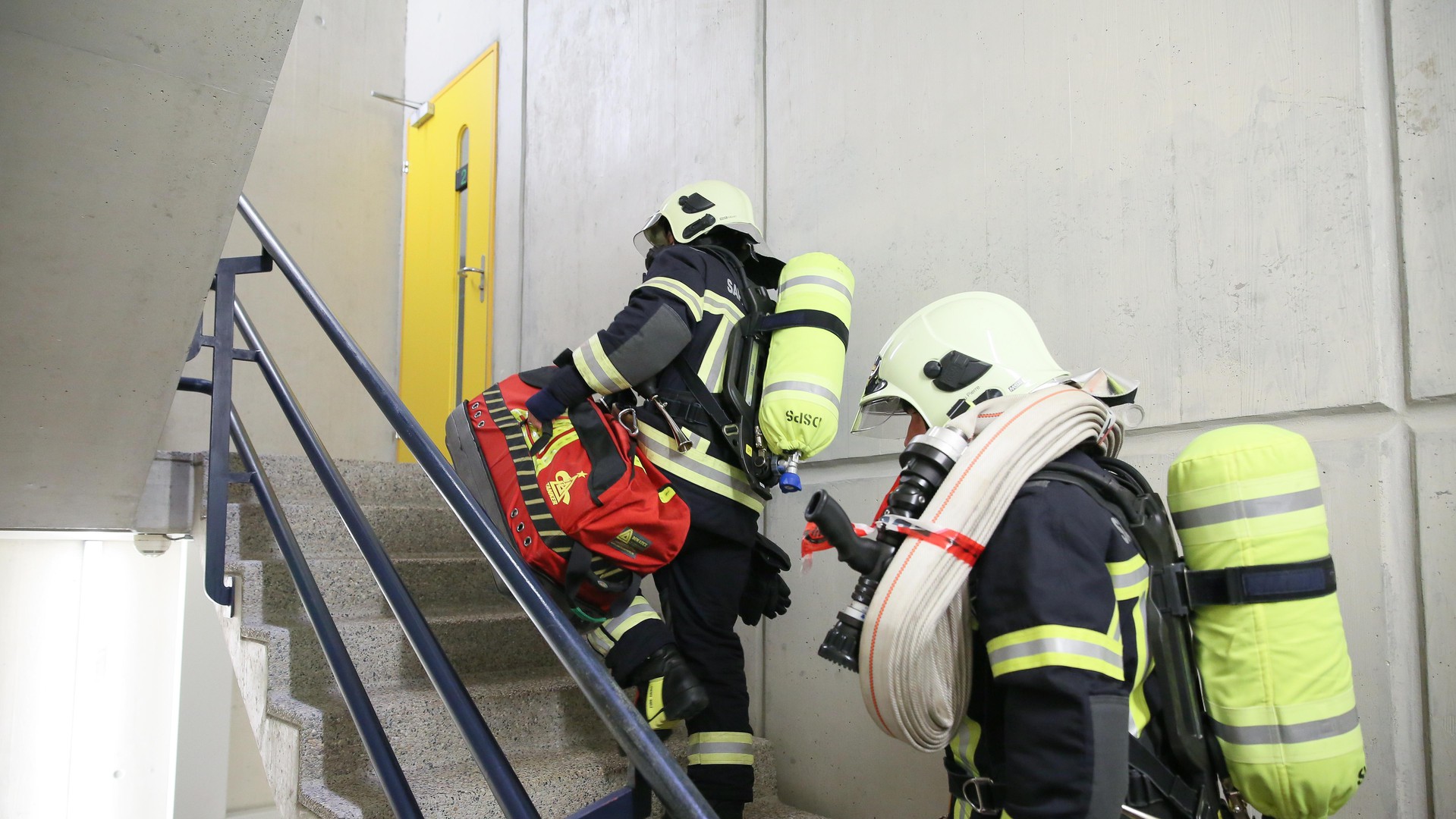 Pompiers EPFL © Alain Herzog