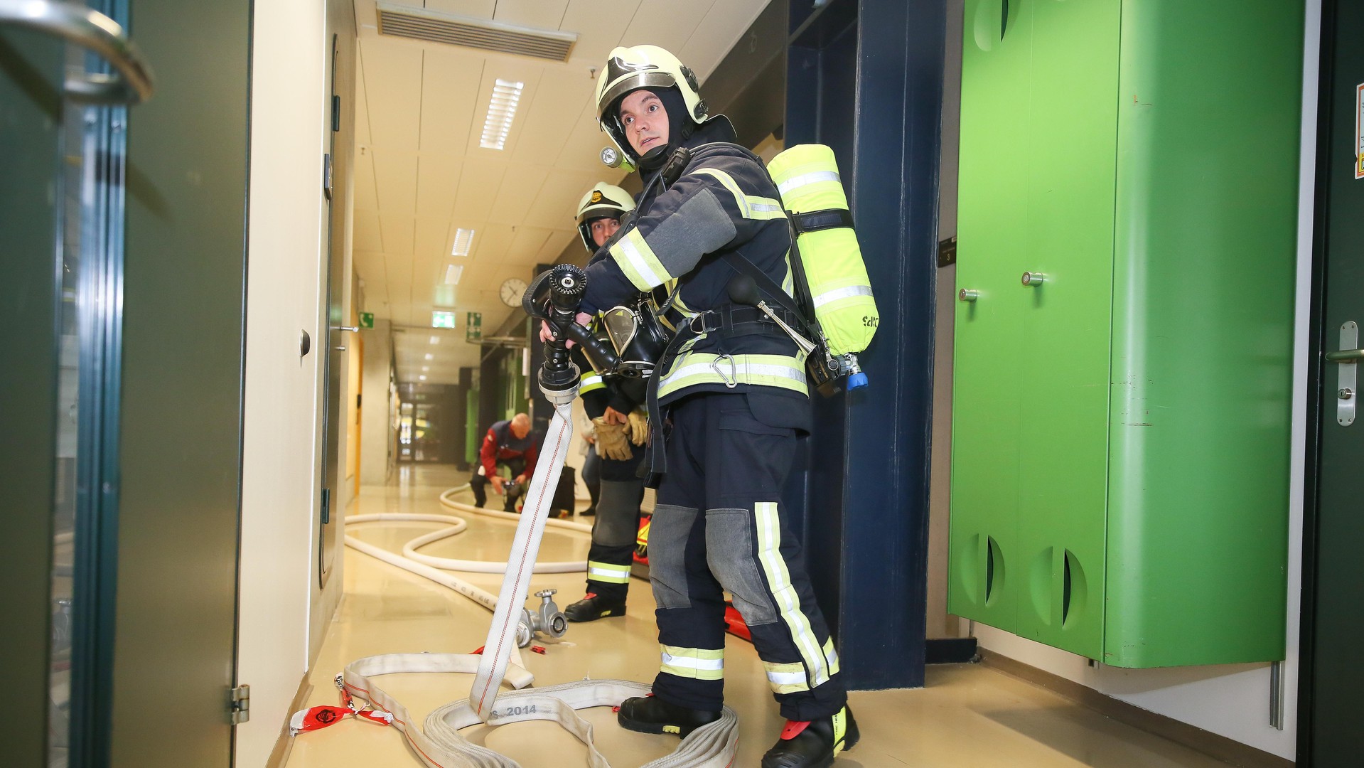 Pompiers EPFL © Alain Herzog