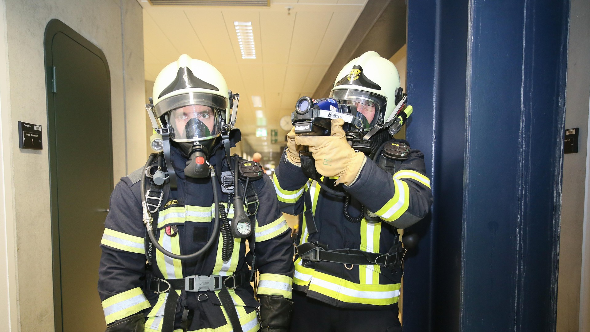Pompiers EPFL © Alain Herzog