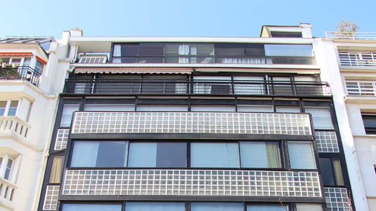 L'appartement dans un immeuble conçu par Le Corbusier. © Wikimedia Commons