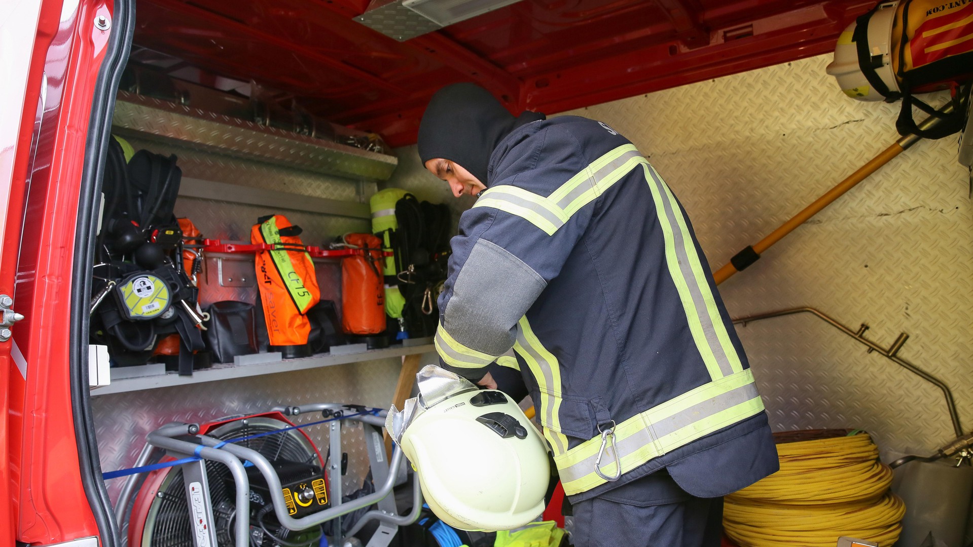 Pompiers EPFL © Alain Herzog