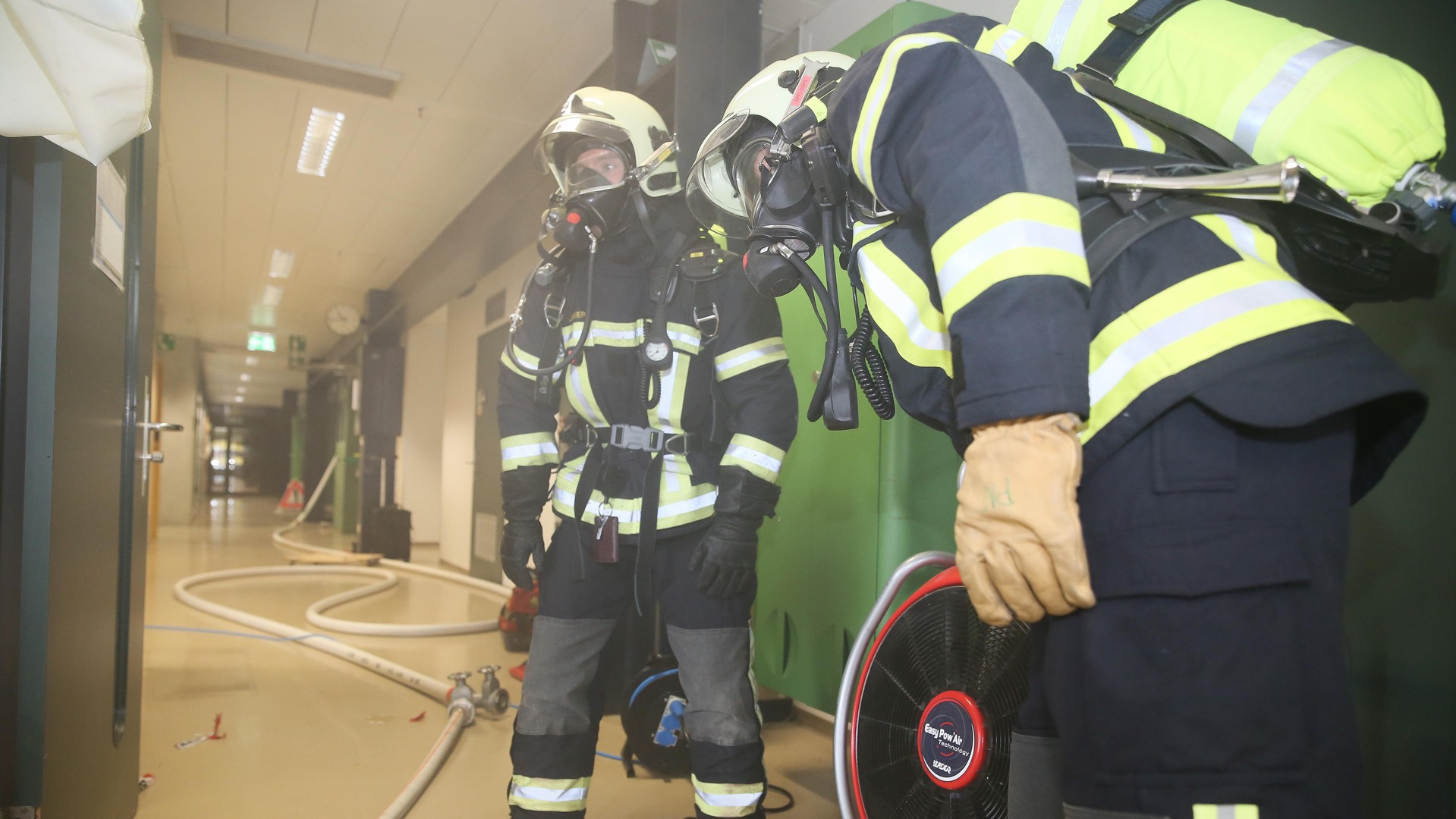Pompiers EPFL © Alain Herzog