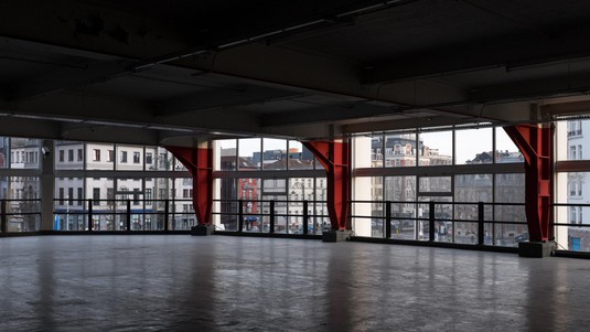 Le showroom vide. © EPFL / ALICE