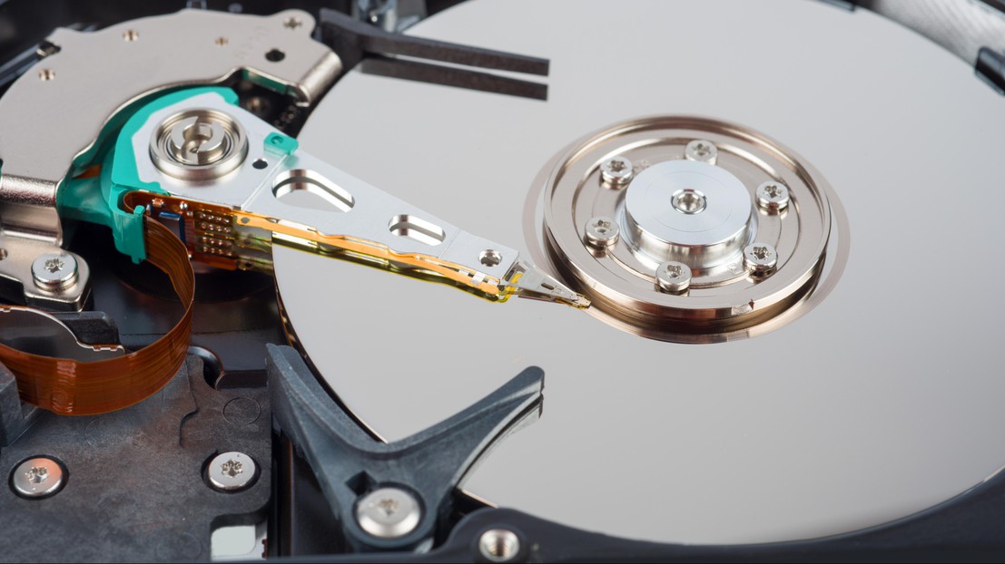 A magnetic hard drive (iStock)
