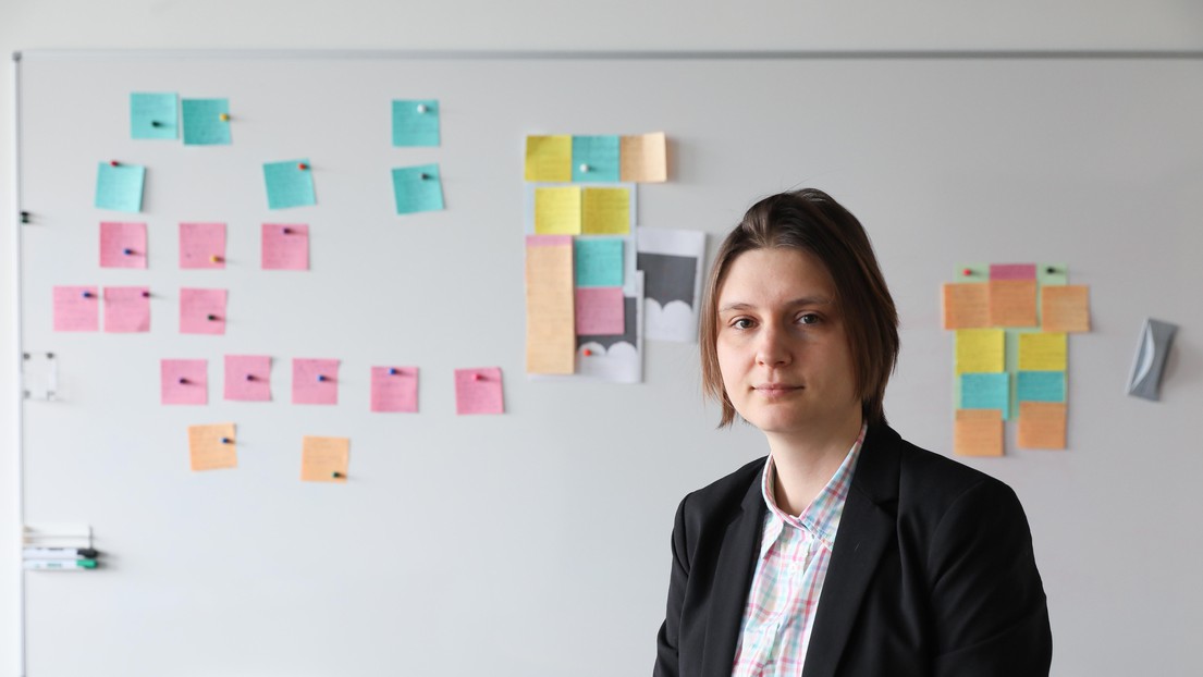 Maryna Viazovska © Alain Herzog / EPFL 2018