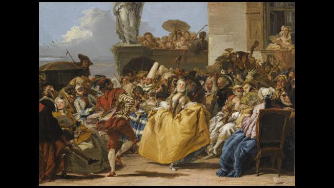 TIEPOLO Scene de carnaval ou Le menuet © 2018 Grand Palais