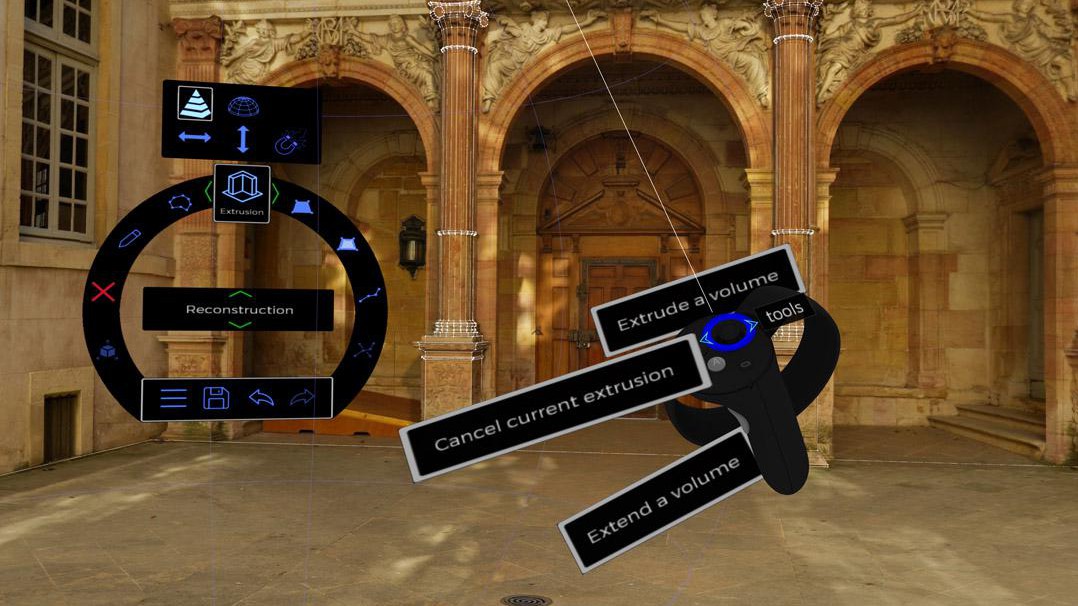 Le logiciel de la spin-off Imverse permet de modifier des images de réalité virtuelle en temps réel © 2018 Imverse