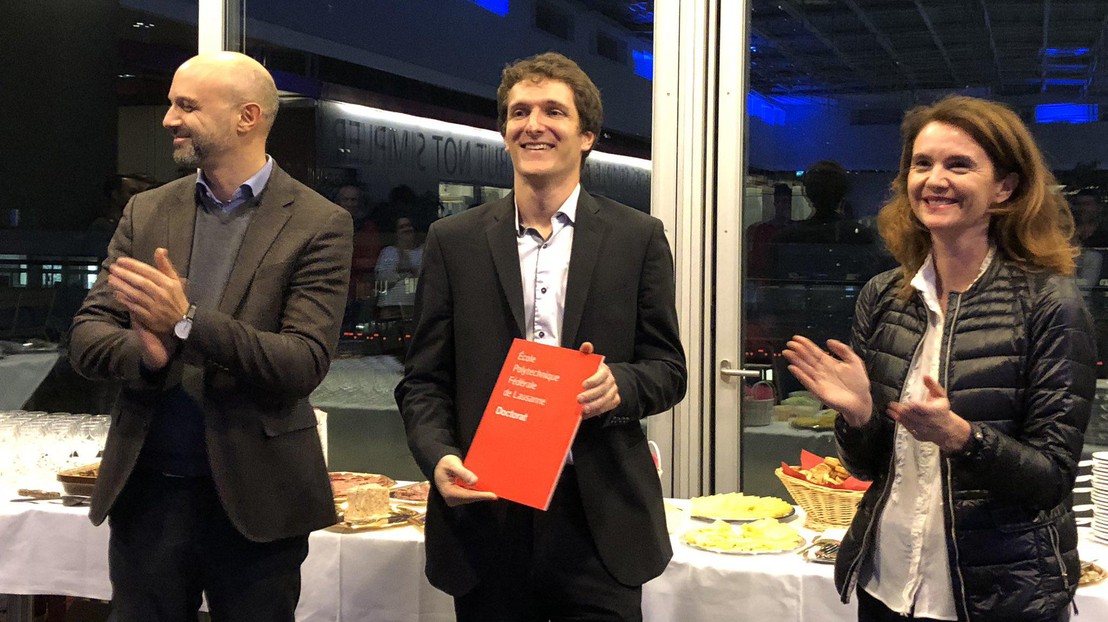 Prof. Frédéric Kaplan, Dr. Benoît Seguin, Dr. Isabella di Lenardo © 2018 EPFL