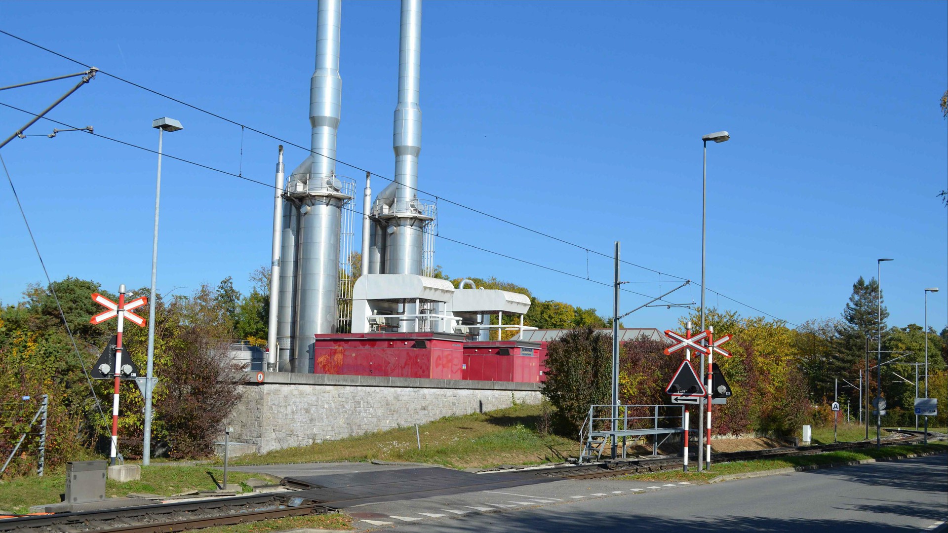 2018 : Centrale thermique actuelle. © DR