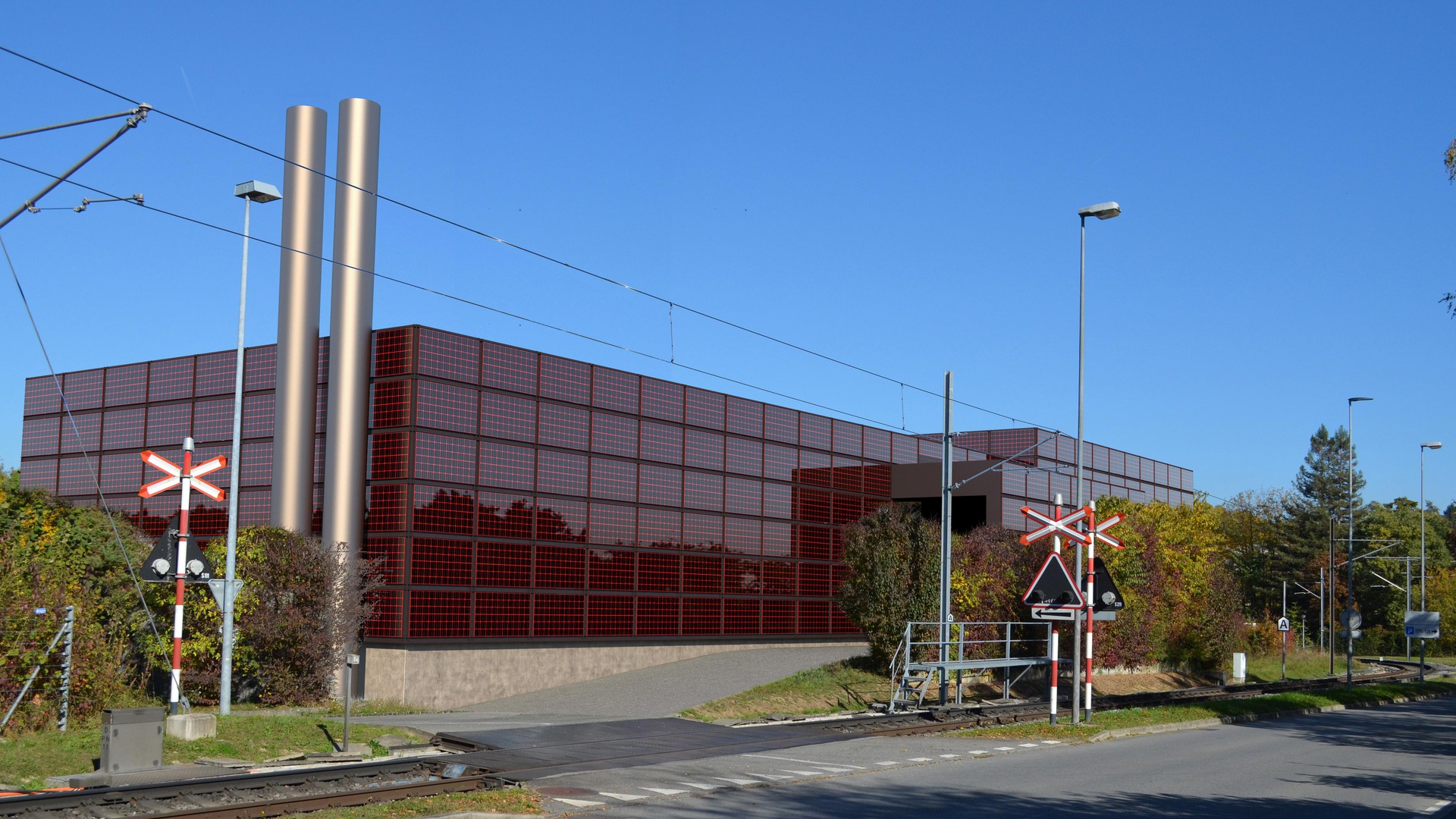 2021 : Centrale thermique future (projet). © Architram