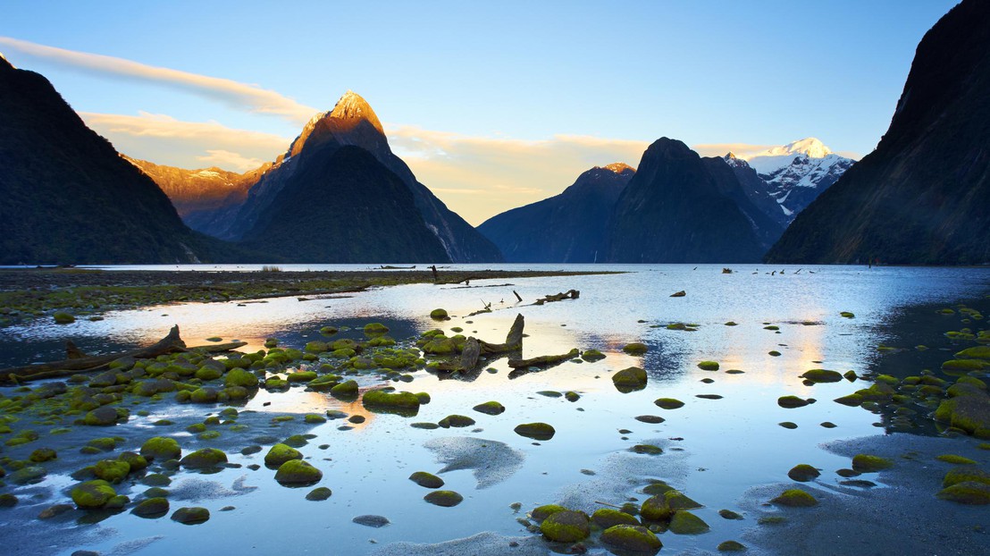 La région de Milford Sound, en Nouvelle-Zélande. © iStock