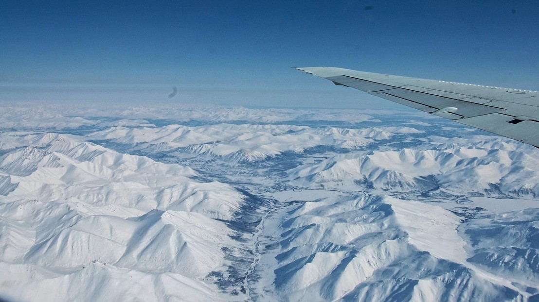 Vue de l'atmosphère au dessus de l'Arctique. © LAPI/EPFL