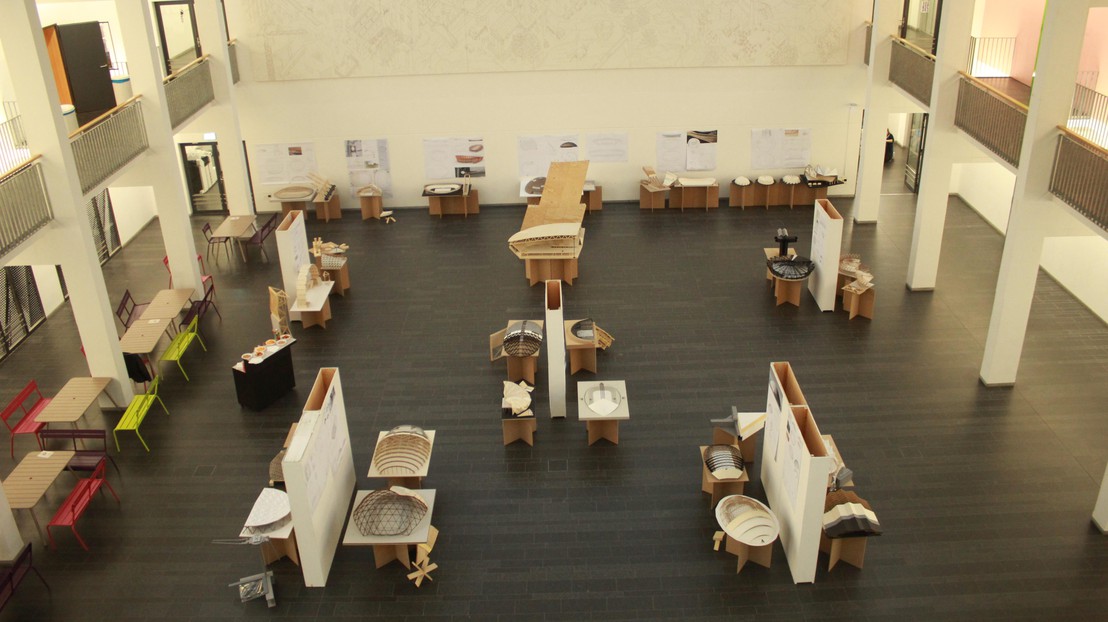 Exposition travaux d'étudiants© 2019 IBOIS EPFL