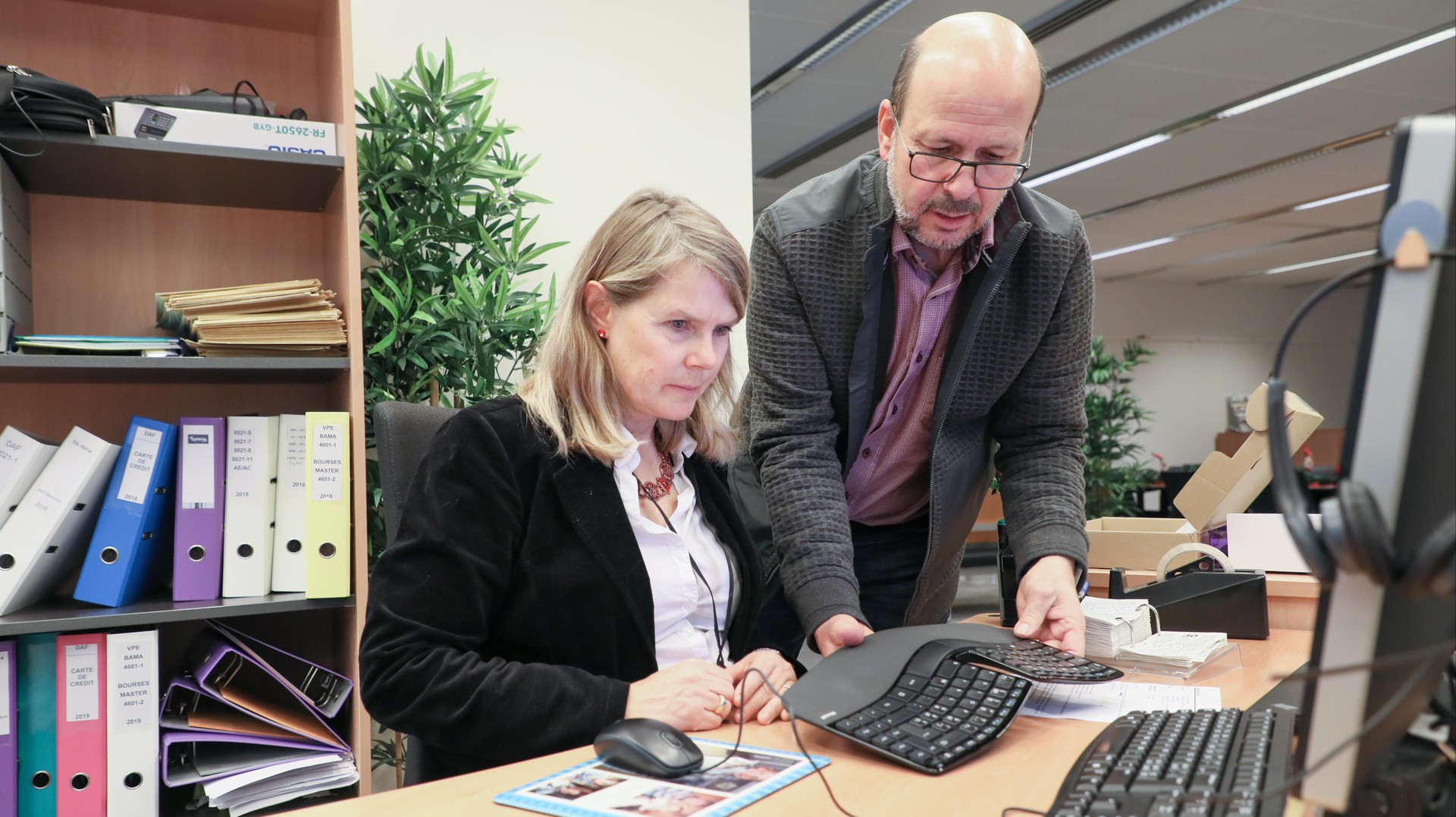 Les hygiénistes du travail s'occupent aussi d'ergonomie. © Alain Herzog