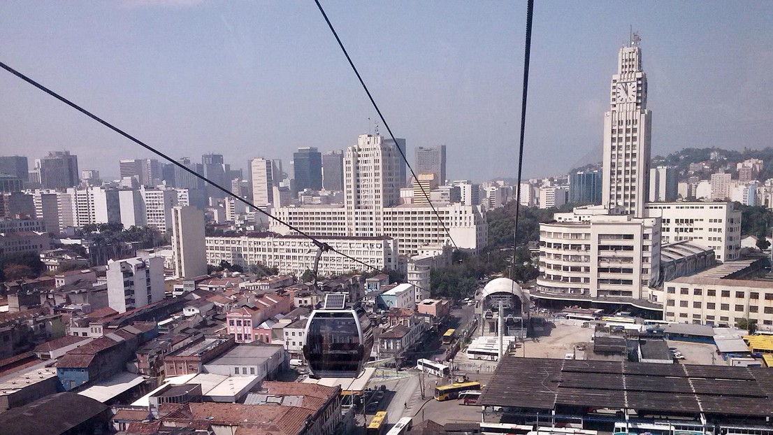 The Providencia cable car is one of the system studied in Brazil. ©istock
