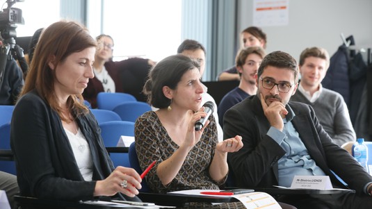Les membres du jury. © Alain Herzog/2019 EPFL