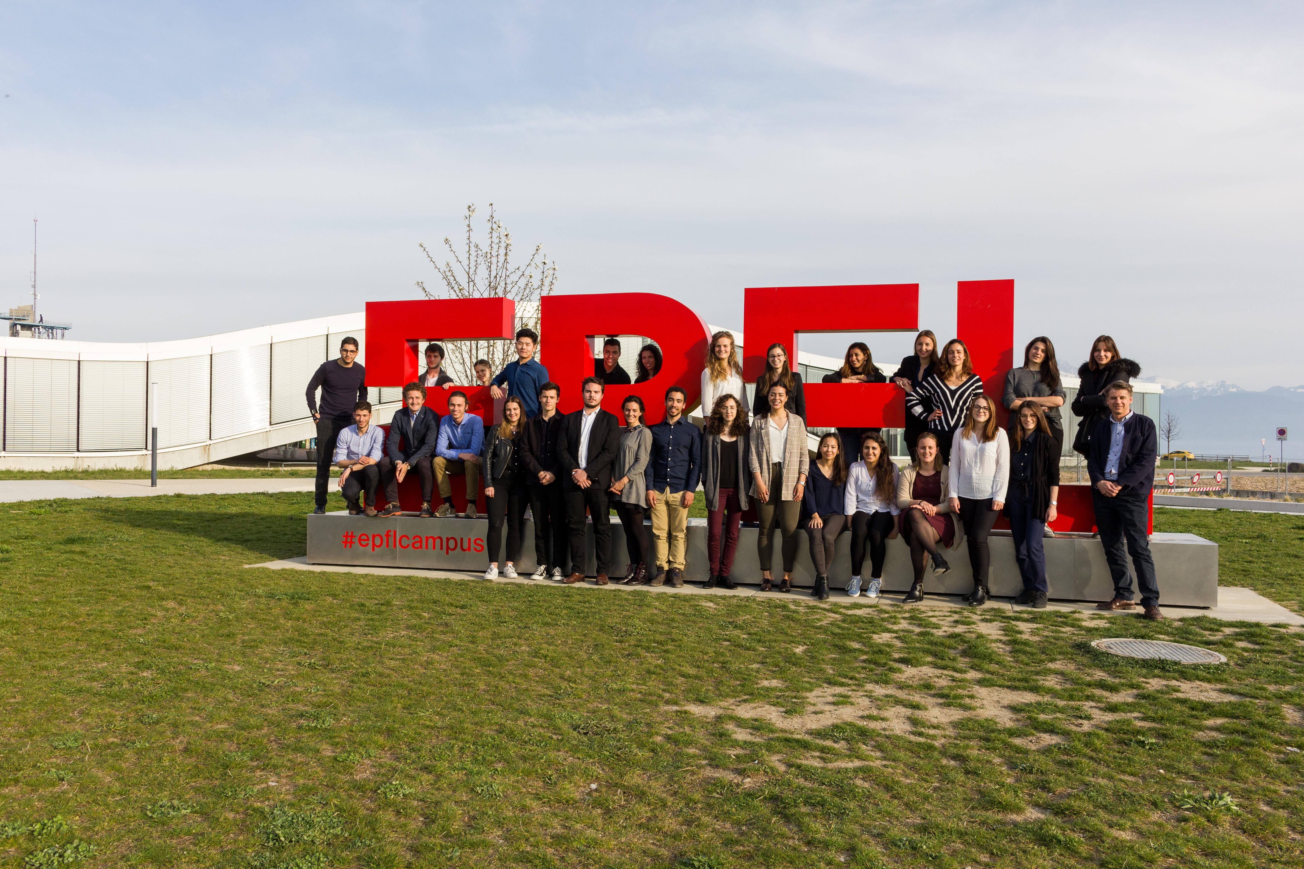 The members of the CIEL Association. © CIEL / 2019 EPFL