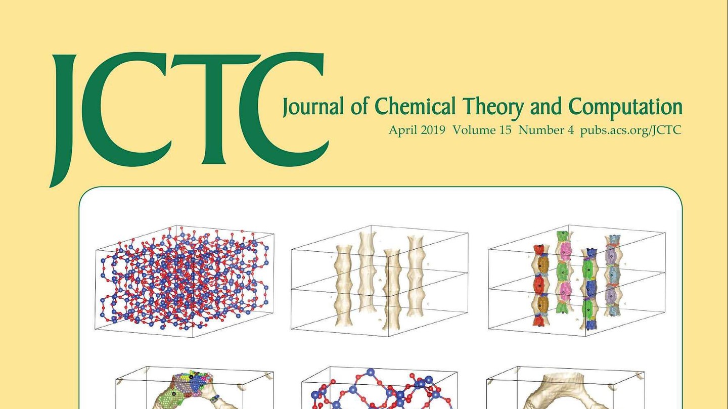 Cover of the Journal of Chemical
