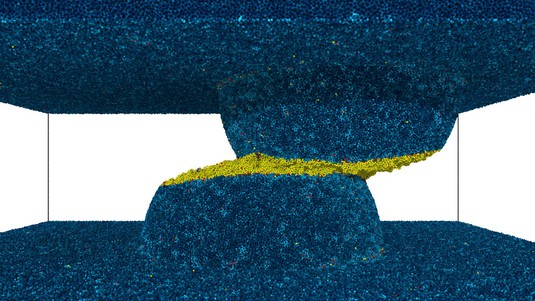 Contacts with low angles and weak adhesion slip, … © T. Brink / EPFL 2019