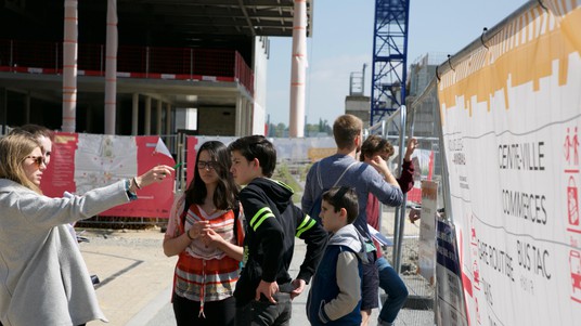 Semaine ENAC "Chantier urbain". © ENAC/ EPFL