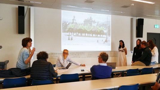 Les étudiants ont présenté leurs projets le 14 mai. © Celia Luterbacher/EPFL