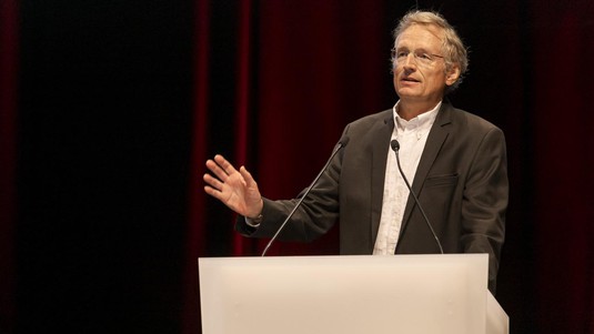 Le Professeur Jean-Pierre Hubaux, directeur académique du C4DT. © 2019 Samuel Devantéry