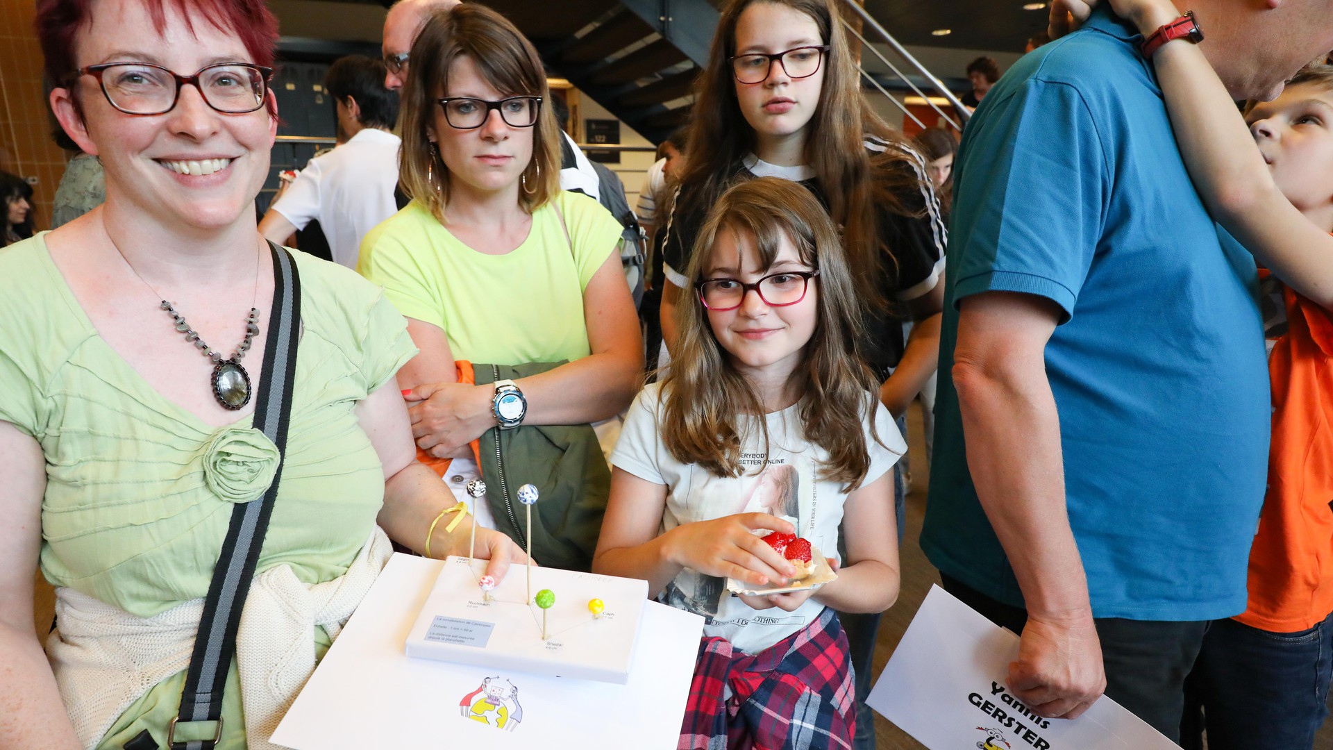 Une famille jurassienne après la cérémonie © M. Gerber 2019 EPFL