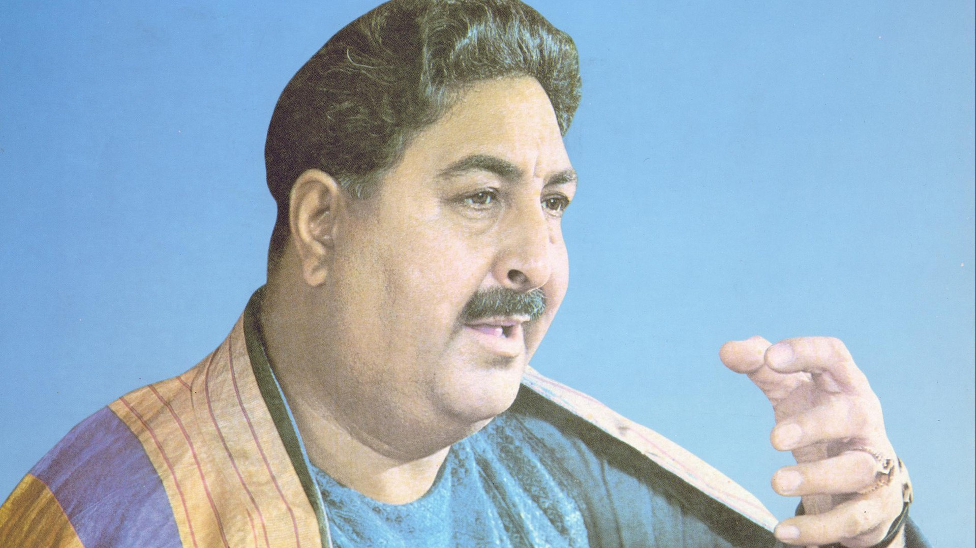 Ustad Mohammad Hussein Sarahang. © Mathieu Clavel