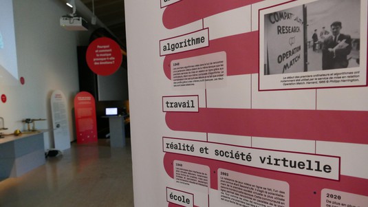 Banner illustrating a project on dating apps & the history of meeting in Europe © 2019 EPFL