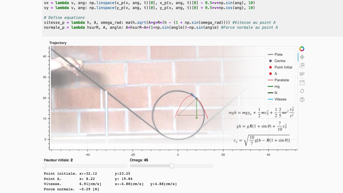 Projet MecaDRIL de C. Hébert / Image C. Vonarburg EPFL 2019