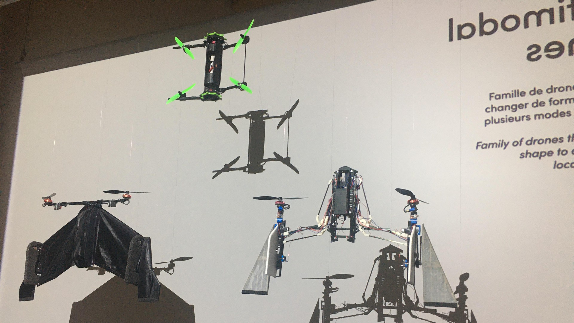 Shadows of Drones © EPFL CDH