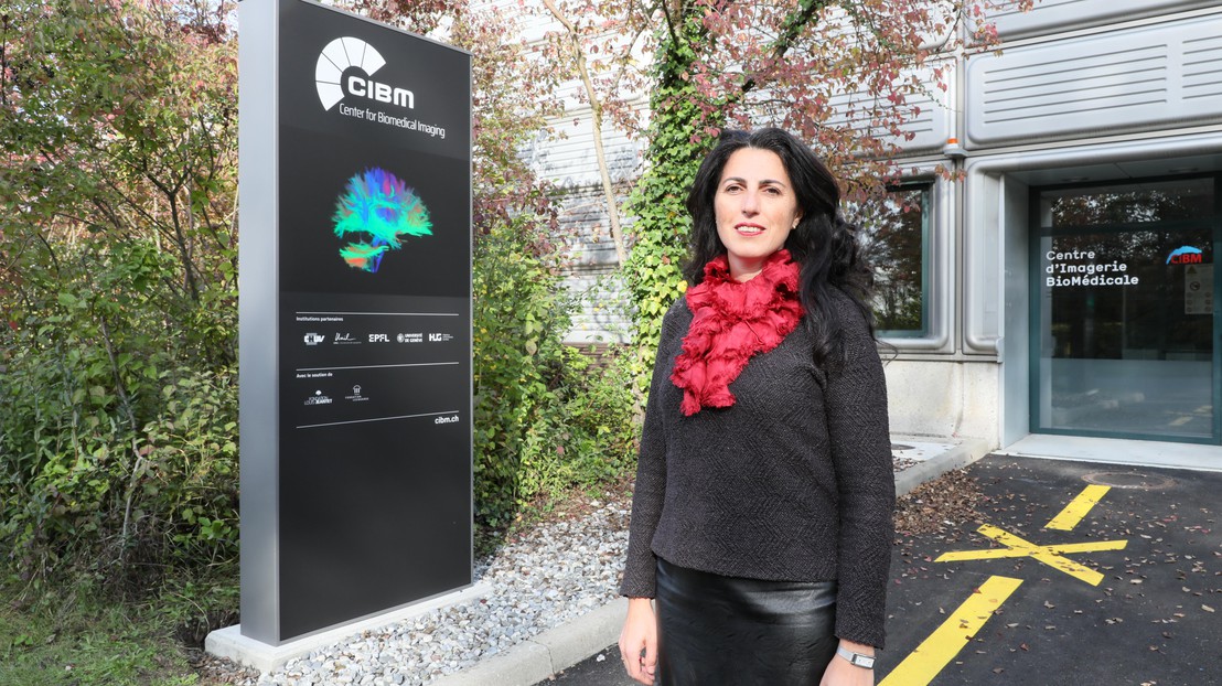 La directrice du Centre d’Imagerie Biomédicale, Pina Marziliano.© 2019 EPFL Alain Herzog