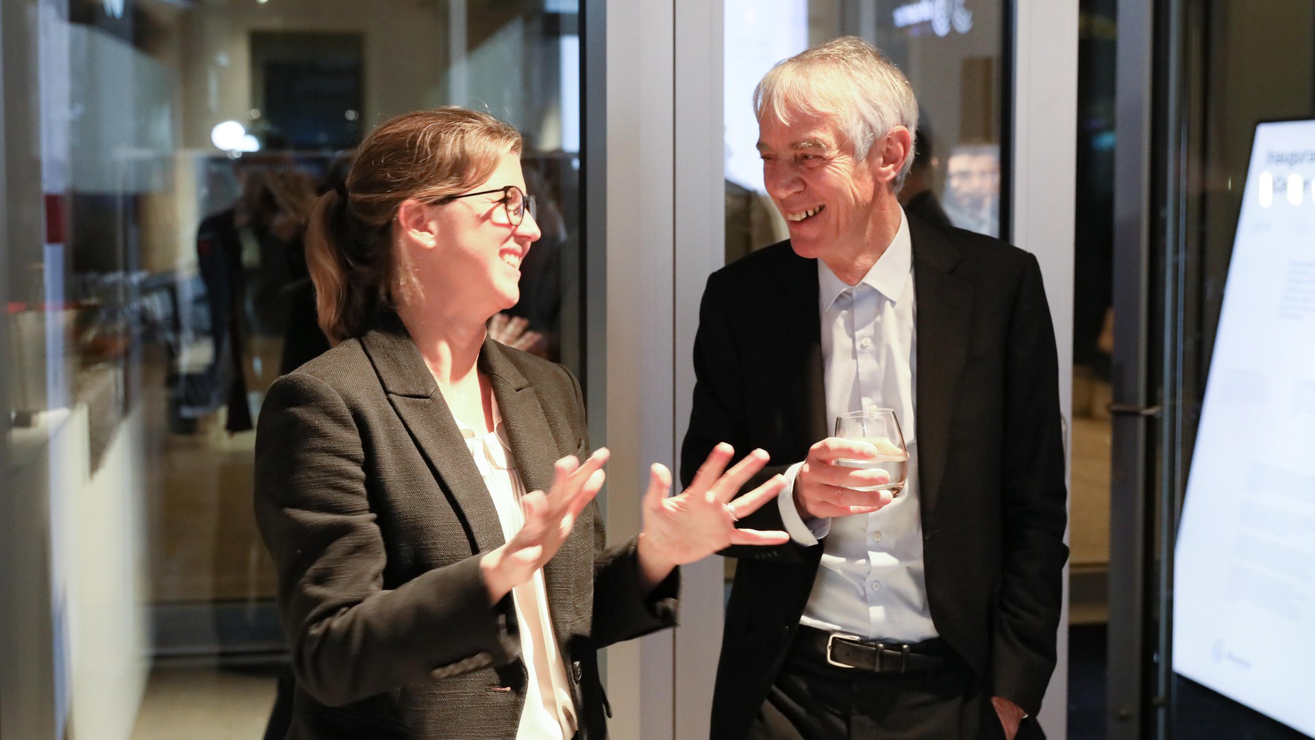 Charlotte Mazel-Cabasse and Martin Vetterli © Alain Herzog