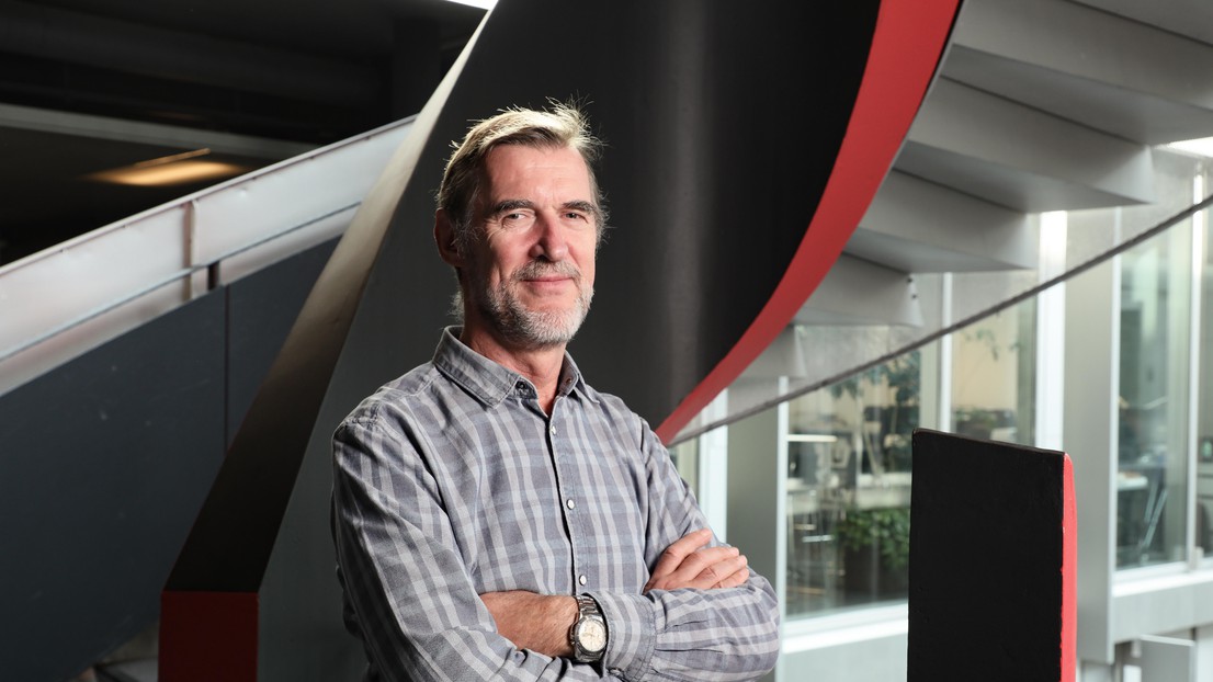 Jean-Yves Le Boudec a élaboré le premier plan d’études en systèmes de communication. © Alain Herzog 2019 EPFL