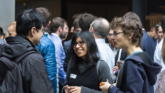 Welcome coffee in the BC atrium © 2019 Shawnee Photography