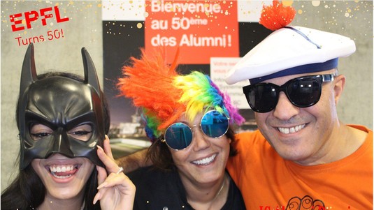 Photo from the event photomaton © 2019 IC EPFL