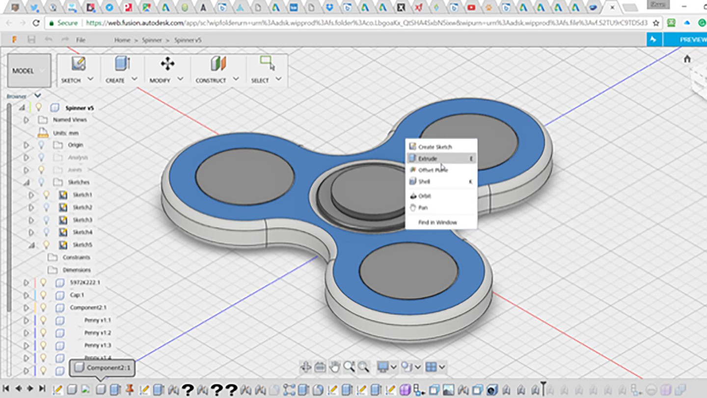 fusion 360 hobbyist after 1 year