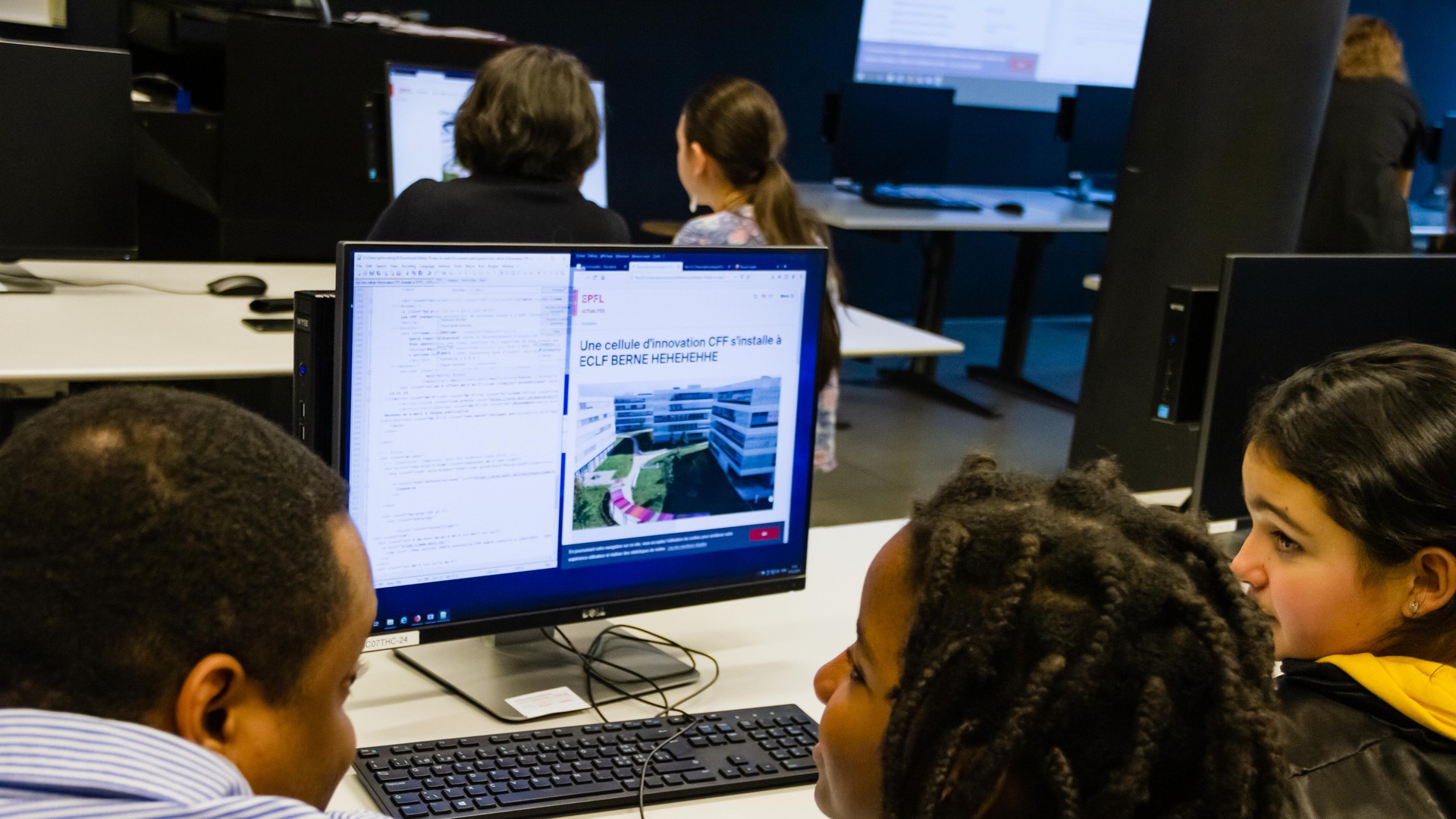 Atelier parents-enfants - © 2019 EPFL SPS