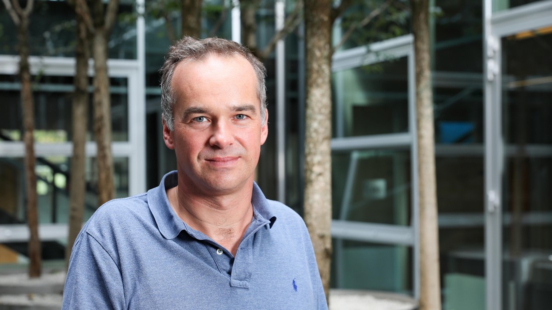 Rüdiger Fahlenbrach souhaite que toujours plus d’étudiantes et étudiants de l’EPFL deviennent des entrepreneurs. © Alain Herzog/ 2019 EPFL