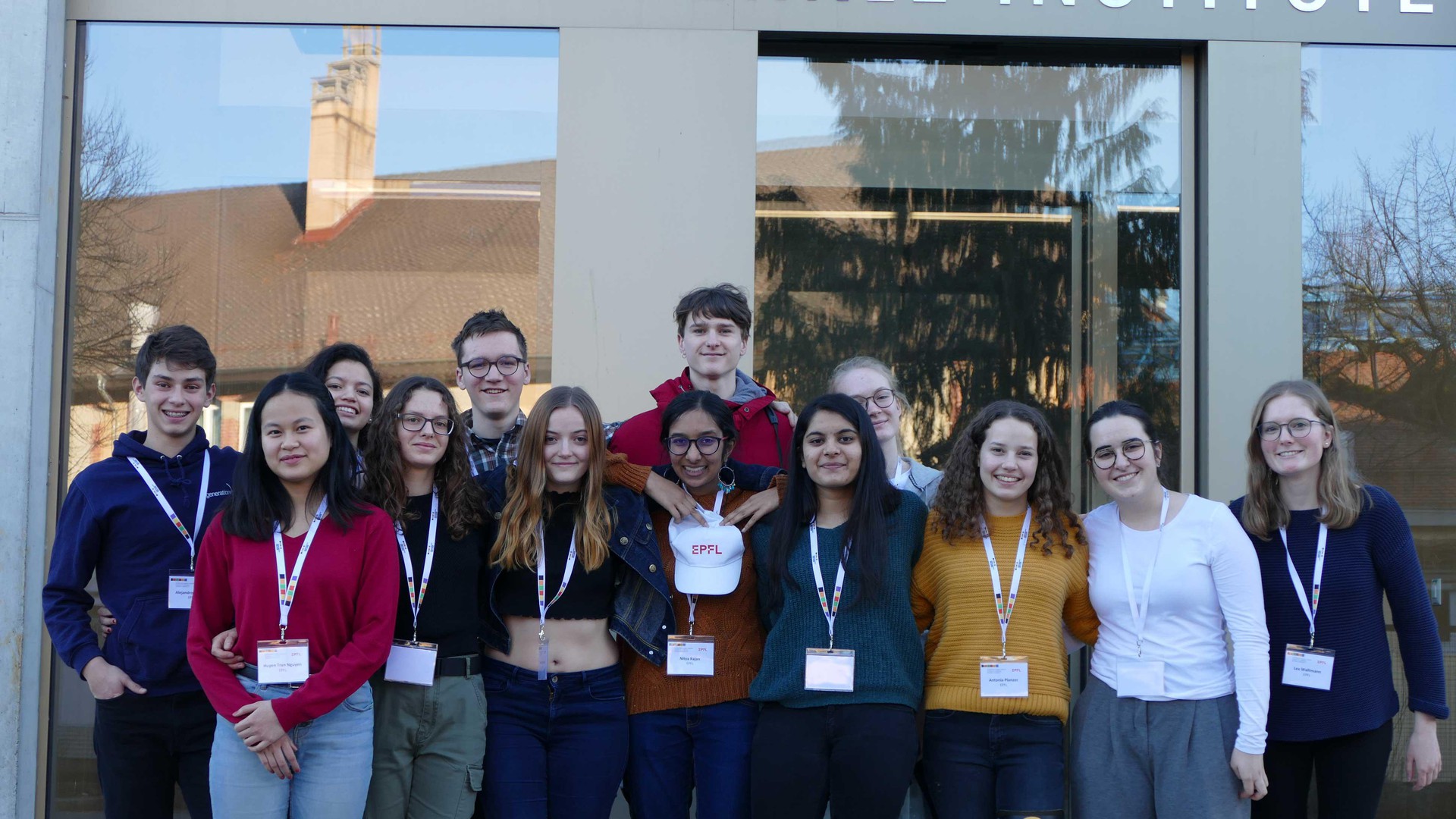 © 2020 EPFL - students of the study week at EPFL