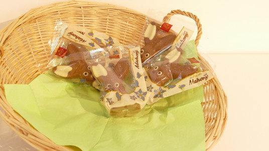Du chocolat pour les lauréats © 2020 EPFL