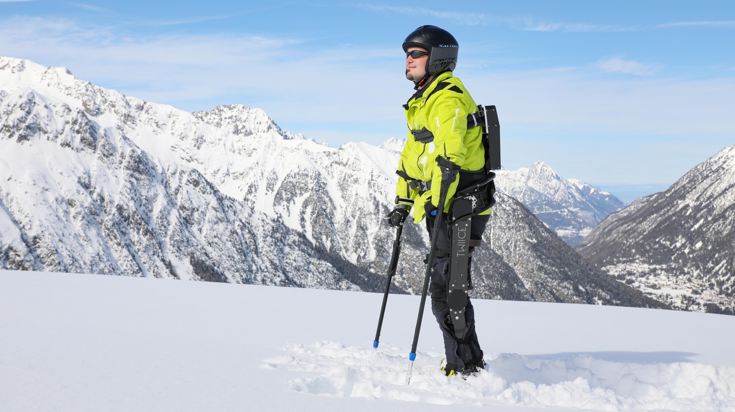 WIITE, the exoskeleton for backcountry skiing EPFL
