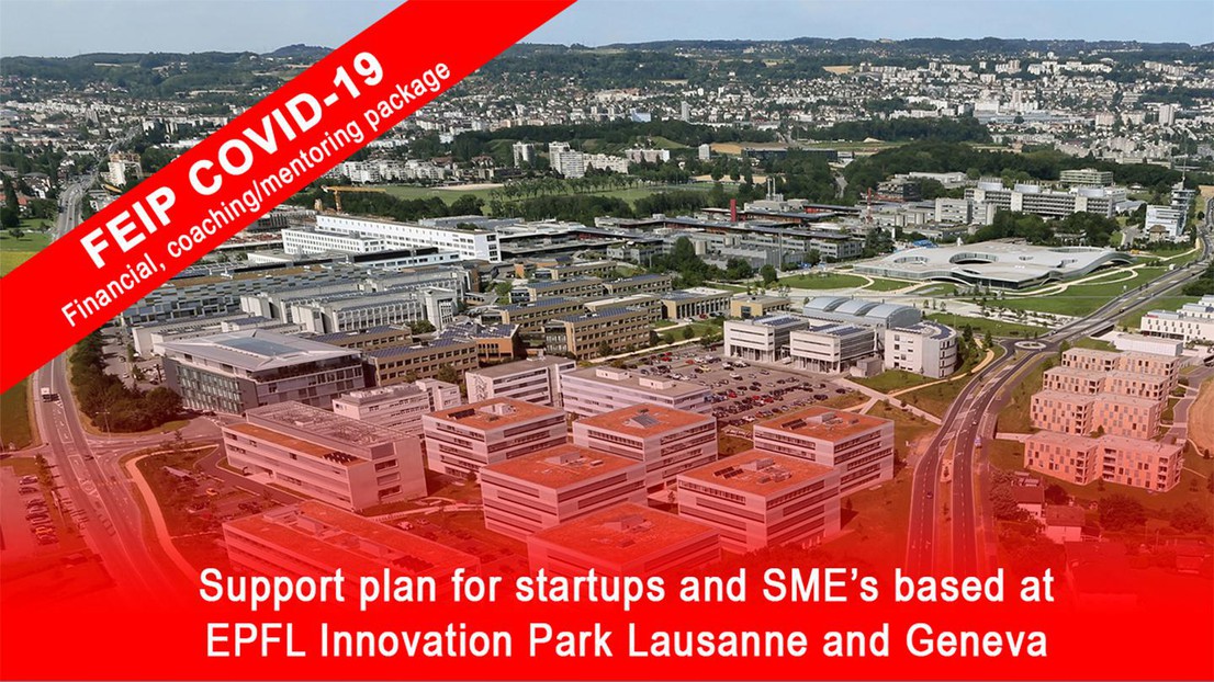 EPFL Innovation Park - mesures d'aides aux start-ups © 2020 EPFL