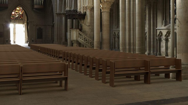 Des bancs en bois issus de l'EPFL pour la cathédrale de Lausanne