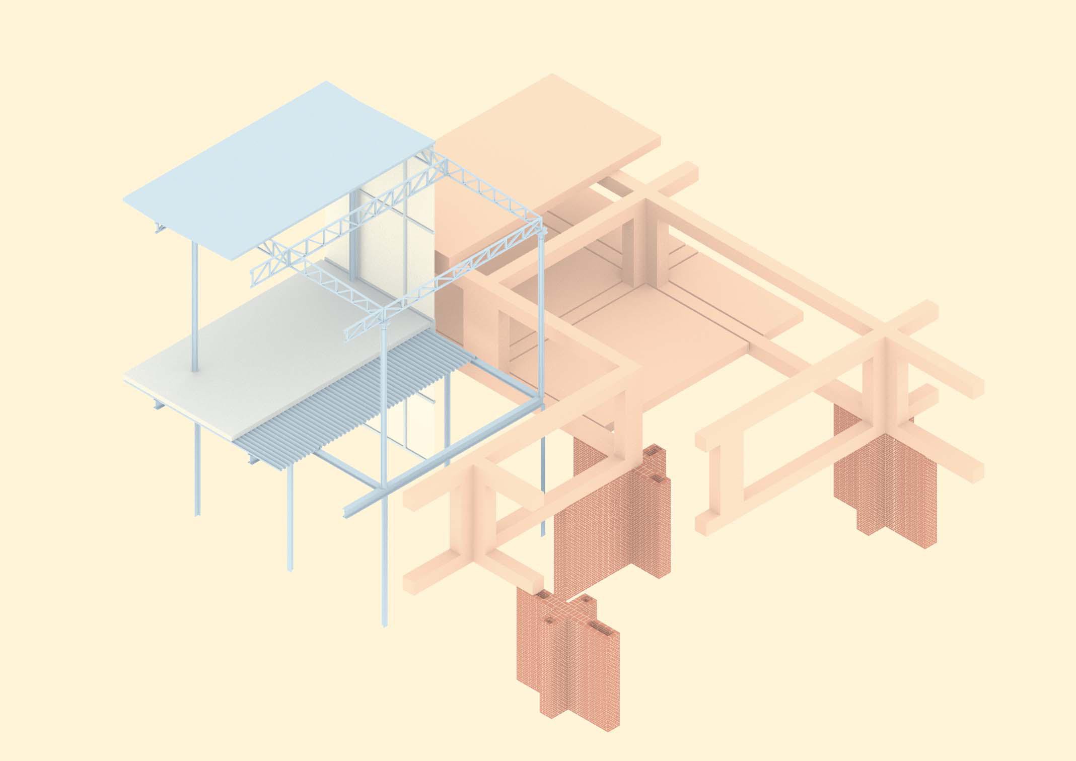Réemploi du dépôt de tram Burgernziel Alter. © EAST Lab EPFL 2020