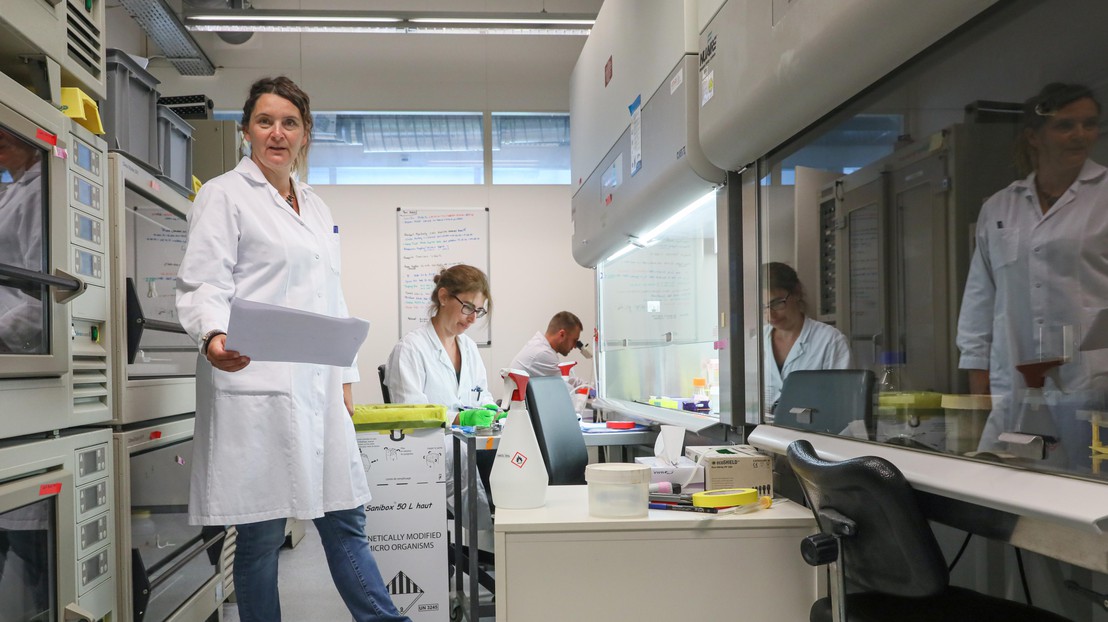 Florence Pojer, head of  Protein Production and Structure Core Facility© 2020 Alain Herzog