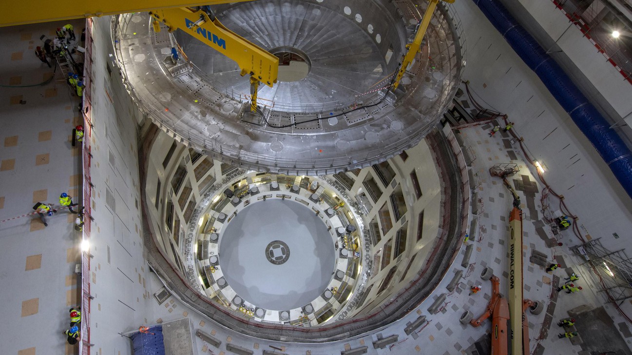Le réacteur à fusion nucléaire ITER © 2020 ITER