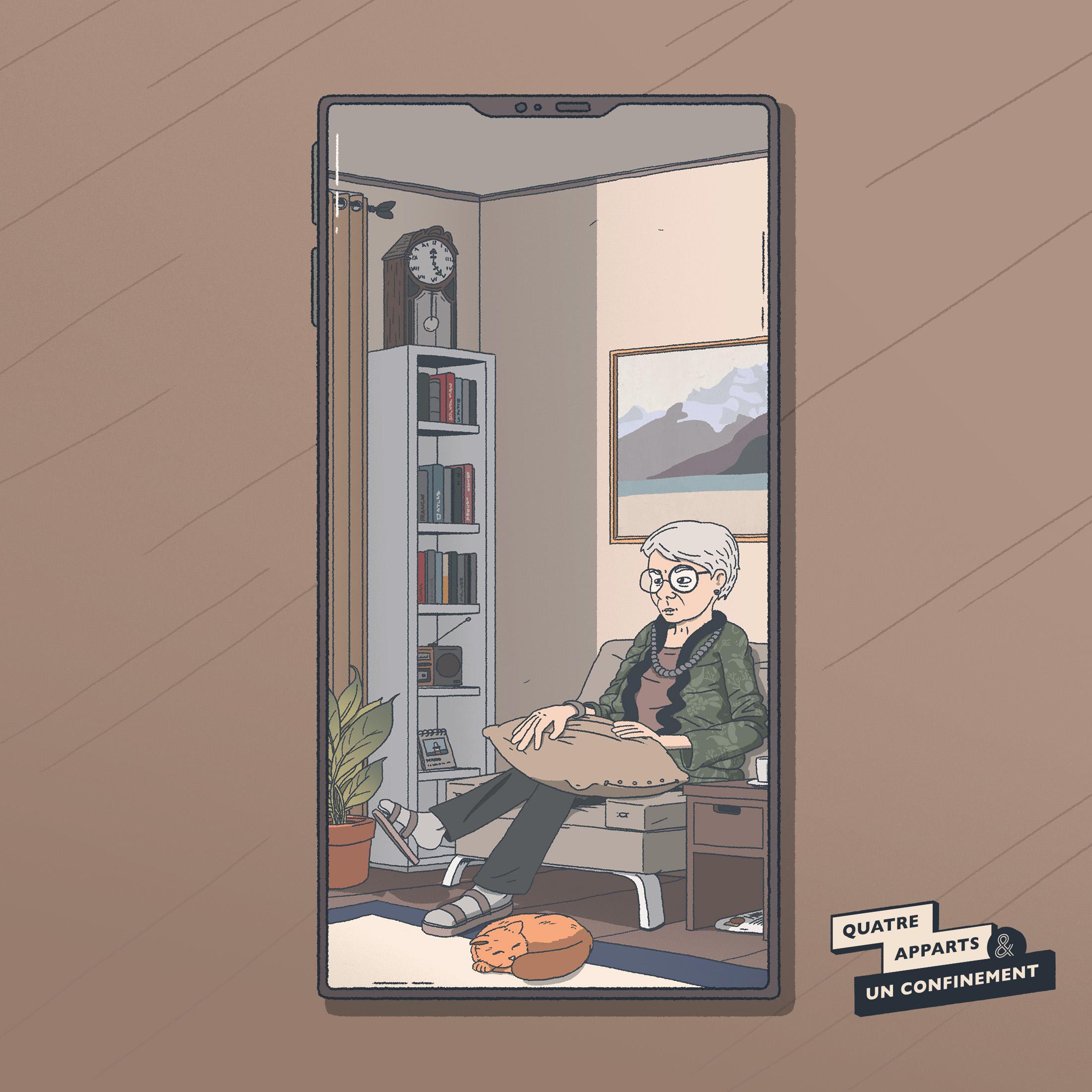 Des scènes de « Quatre apparts et un confinement » © Mathias Hängärtner