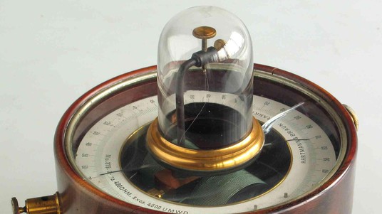 Galvanomètre à aiguille, apériodique © J.F. Loude